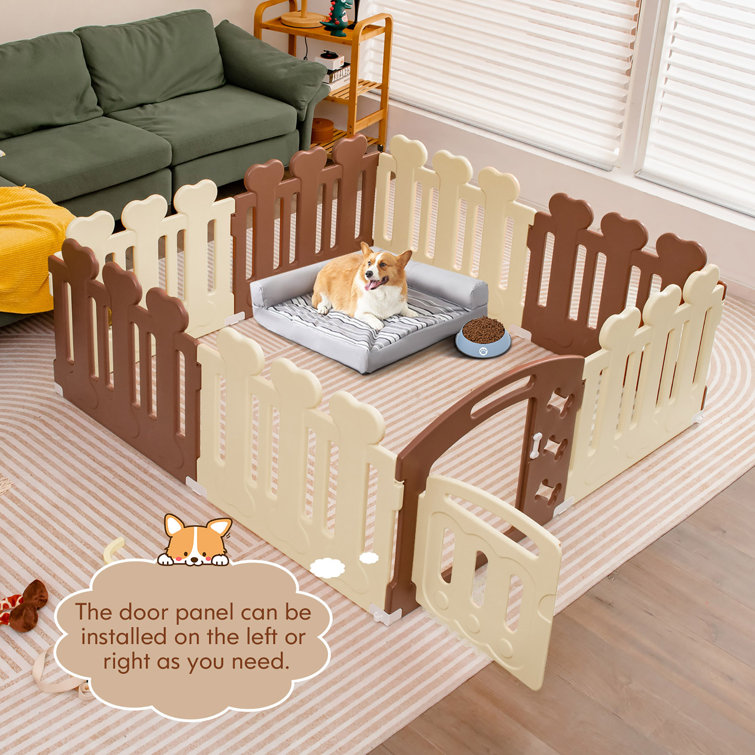 Covered playpen for clearance dogs